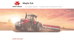 Desktop Screenshot of mayfer.com.uy